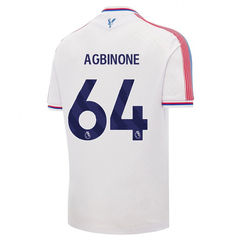 Danxen Men Asher Agbinone #64 White Red Blue Home Jersey 2026/27 T-Shirt