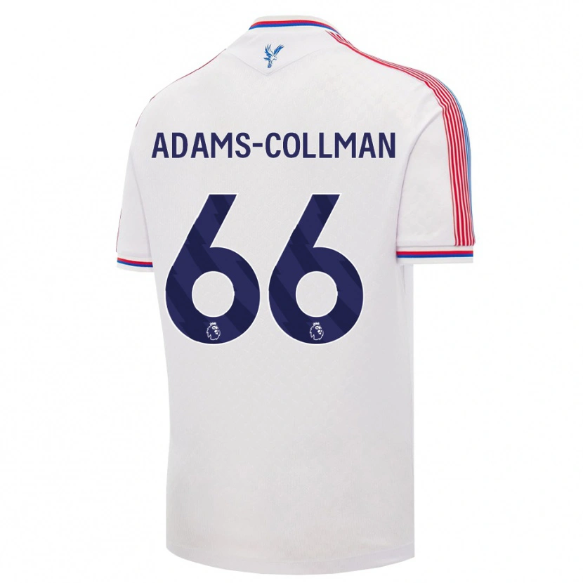 Danxen Men Kai-Reece Adams-Collman #66 White Red Blue Home Jersey 2026/27 T-Shirt