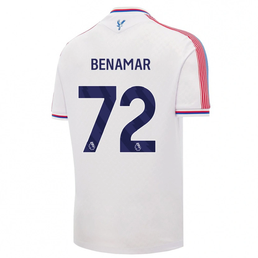 Danxen Men Dean Benamar #72 White Red Blue Home Jersey 2026/27 T-Shirt