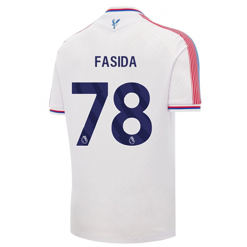 Danxen Men Jacob Fasida #78 White Red Blue Home Jersey 2026/27 T-Shirt