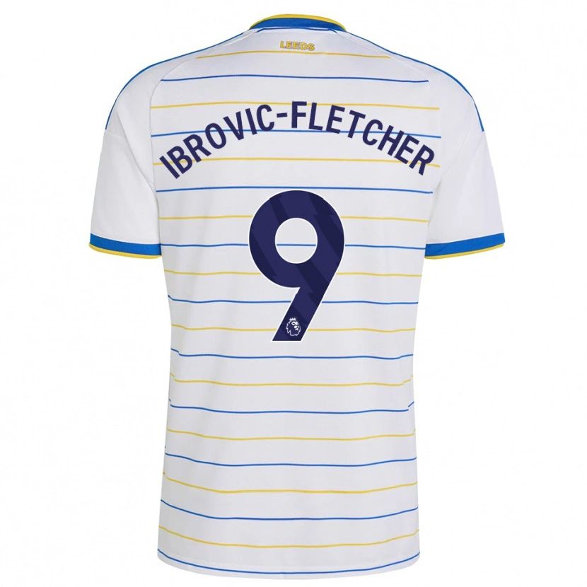 Danxen Men Edward Ibrovic-Fletcher #9 Red Yellow Blue Home Jersey 2026/27 T-Shirt