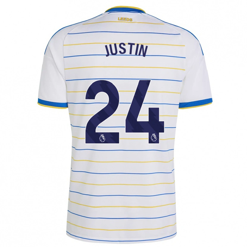 Danxen Men James Justin #24 Red Yellow Blue Home Jersey 2026/27 T-Shirt