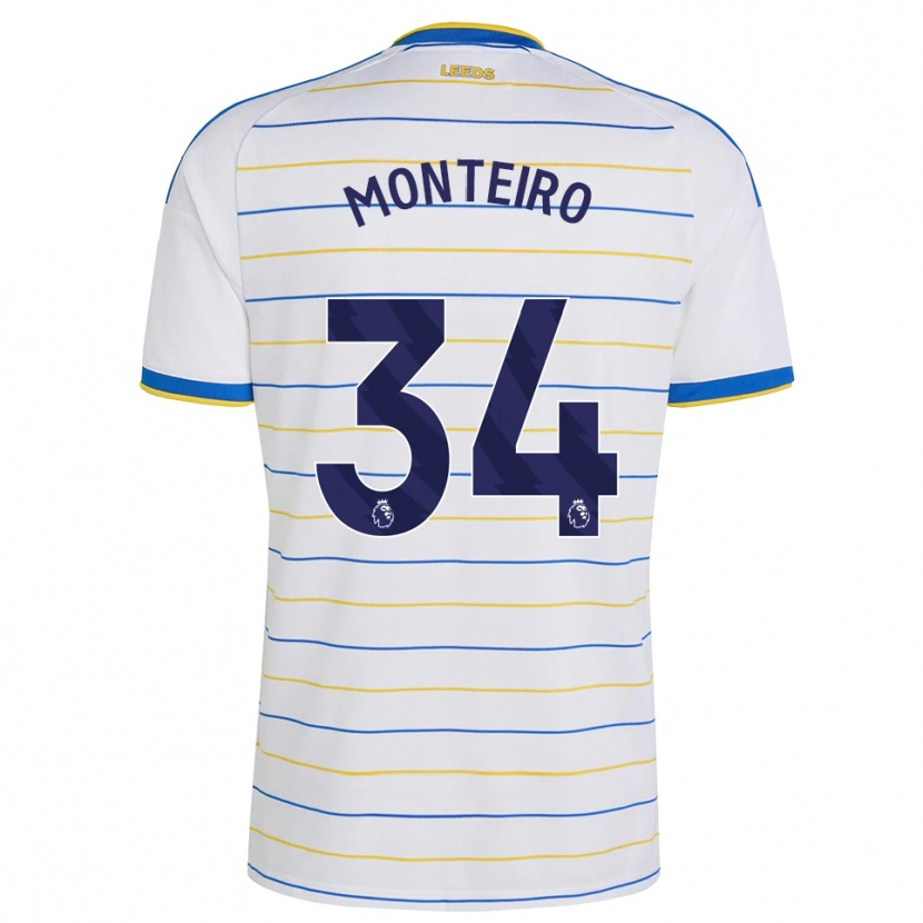 Danxen Men Diogo Monteiro #34 Red Yellow Blue Home Jersey 2026/27 T-Shirt