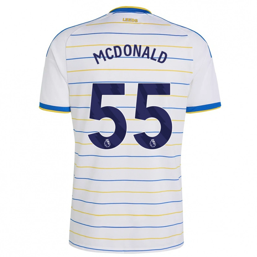 Danxen Men Josh Mcdonald #55 Red Yellow Blue Home Jersey 2026/27 T-Shirt