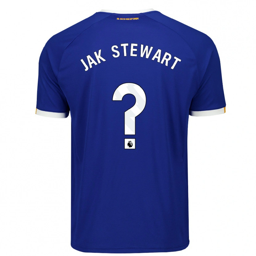 Danxen Men Jak Stewart #0 Blue White Yellow Home Jersey 2026/27 T-Shirt