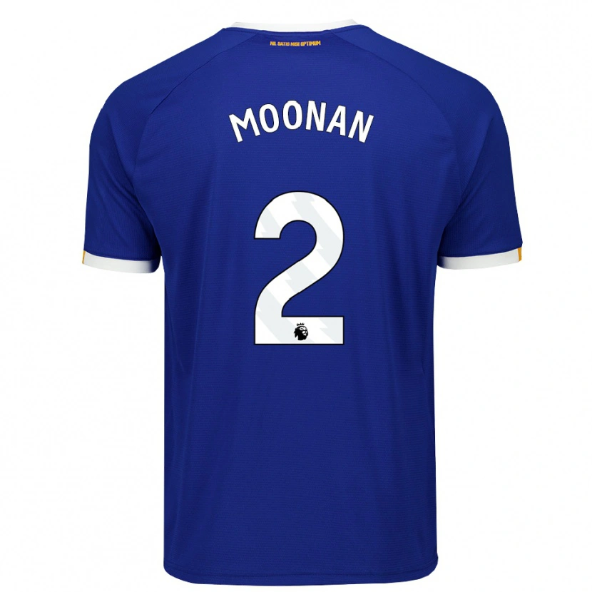Danxen Men Bradley Moonan #2 Blue White Yellow Home Jersey 2026/27 T-Shirt