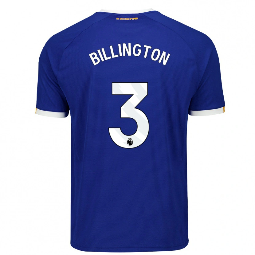 Danxen Men Harvey Billington #3 Blue White Yellow Home Jersey 2026/27 T-Shirt