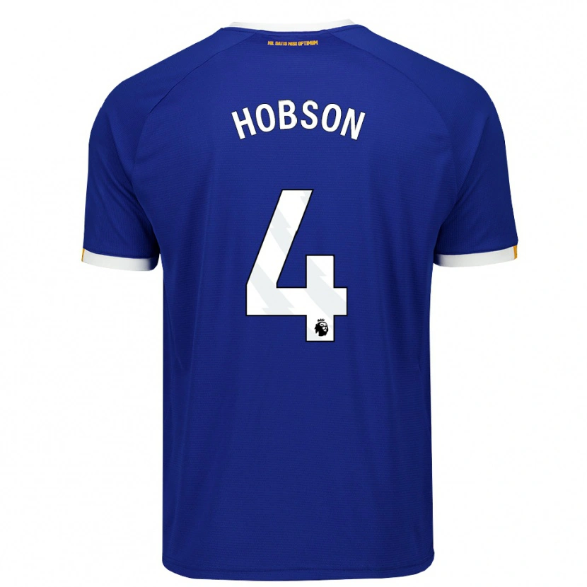 Danxen Men Issy Hobson #4 Blue White Yellow Home Jersey 2026/27 T-Shirt