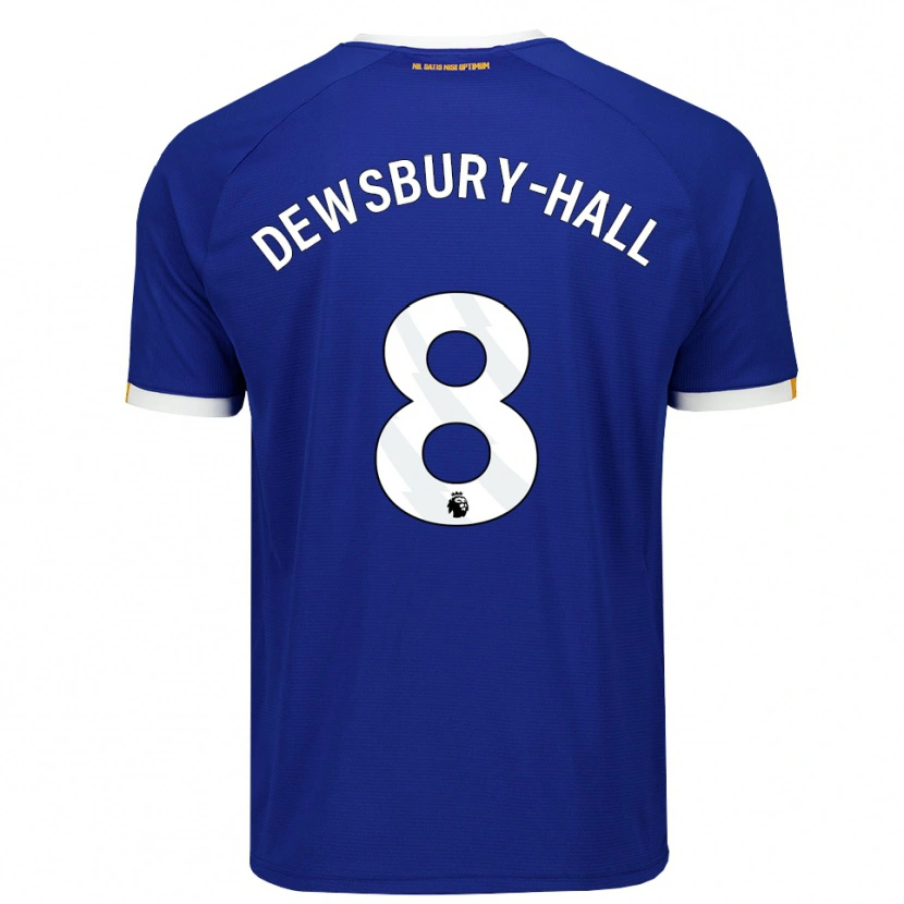 Danxen Men Kiernan Dewsbury-Hall #8 Blue White Yellow Home Jersey 2026/27 T-Shirt