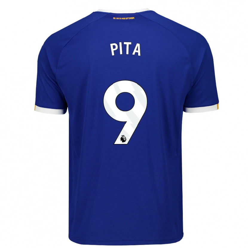Danxen Men Shea Pita #9 Blue White Yellow Home Jersey 2026/27 T-Shirt