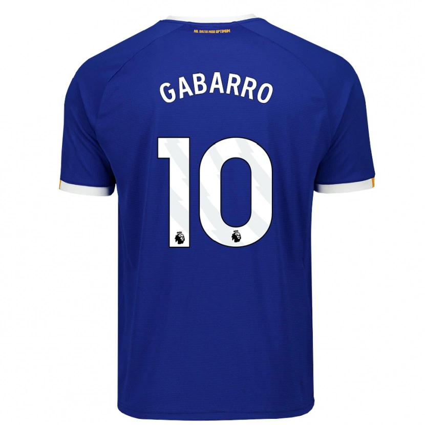 Danxen Men Inma Gabarro #10 Blue White Yellow Home Jersey 2026/27 T-Shirt