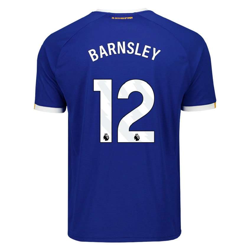 Danxen Men Fraser Barnsley #12 Blue White Yellow Home Jersey 2026/27 T-Shirt