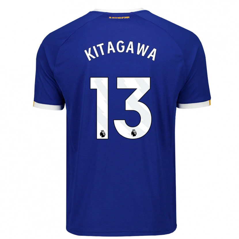 Danxen Men Hikaru Kitagawa #13 Blue White Yellow Home Jersey 2026/27 T-Shirt