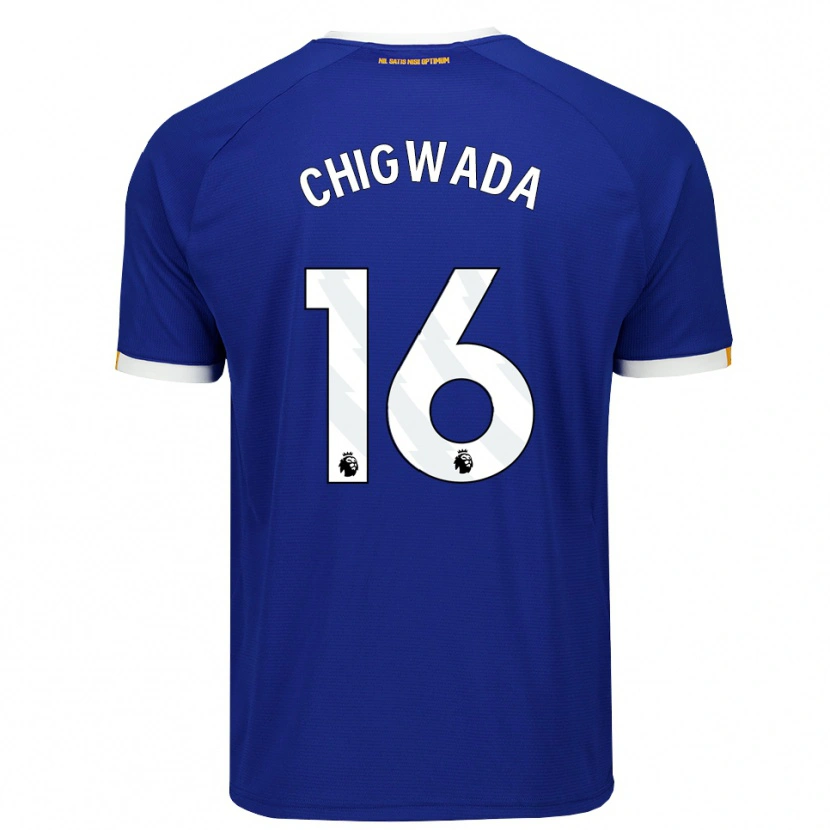 Danxen Men Josh Chigwada #16 Blue White Yellow Home Jersey 2026/27 T-Shirt