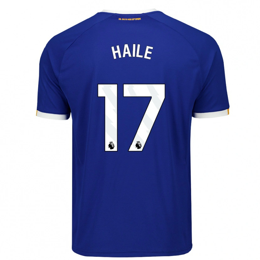 Danxen Men Siem Haile #17 Blue White Yellow Home Jersey 2026/27 T-Shirt