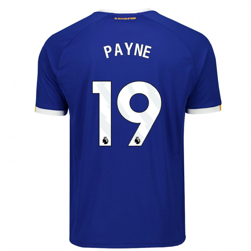 Danxen Men Heather Payne #19 Blue White Yellow Home Jersey 2026/27 T-Shirt