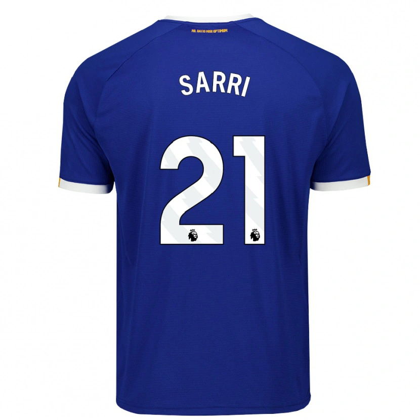 Danxen Men Veatriki Sarri #21 Blue White Yellow Home Jersey 2026/27 T-Shirt