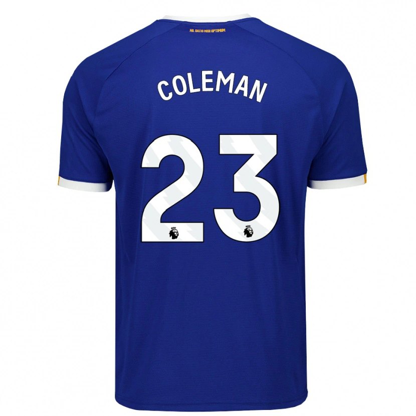 Danxen Men Seamus Coleman #23 Blue White Yellow Home Jersey 2026/27 T-Shirt
