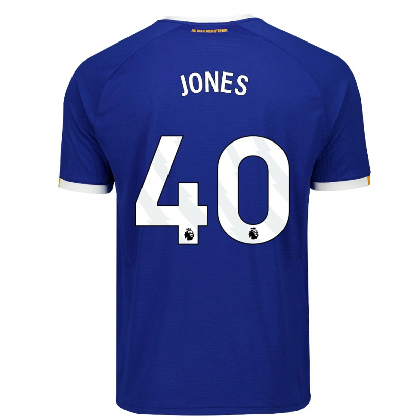 Danxen Men Ellie Jones #40 Blue White Yellow Home Jersey 2026/27 T-Shirt