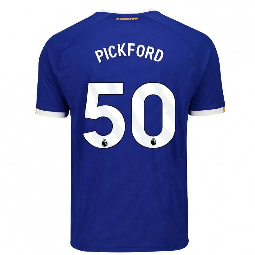 Danxen Men George Pickford #50 Blue White Yellow Home Jersey 2026/27 T-Shirt