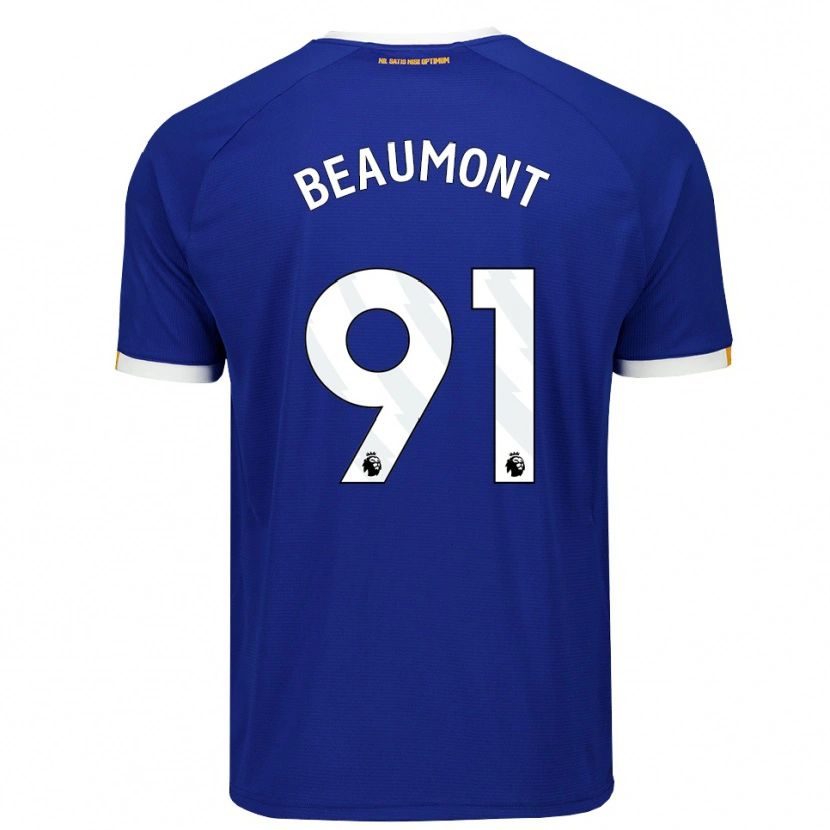 Danxen Men Jacob Beaumont Clark #91 Blue White Yellow Home Jersey 2026/27 T-Shirt