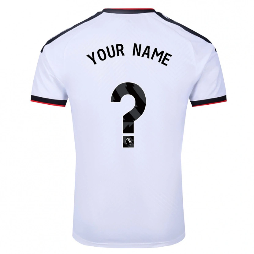 Danxen Men Your Name #0 White Black Red Home Jersey 2026/27 T-Shirt