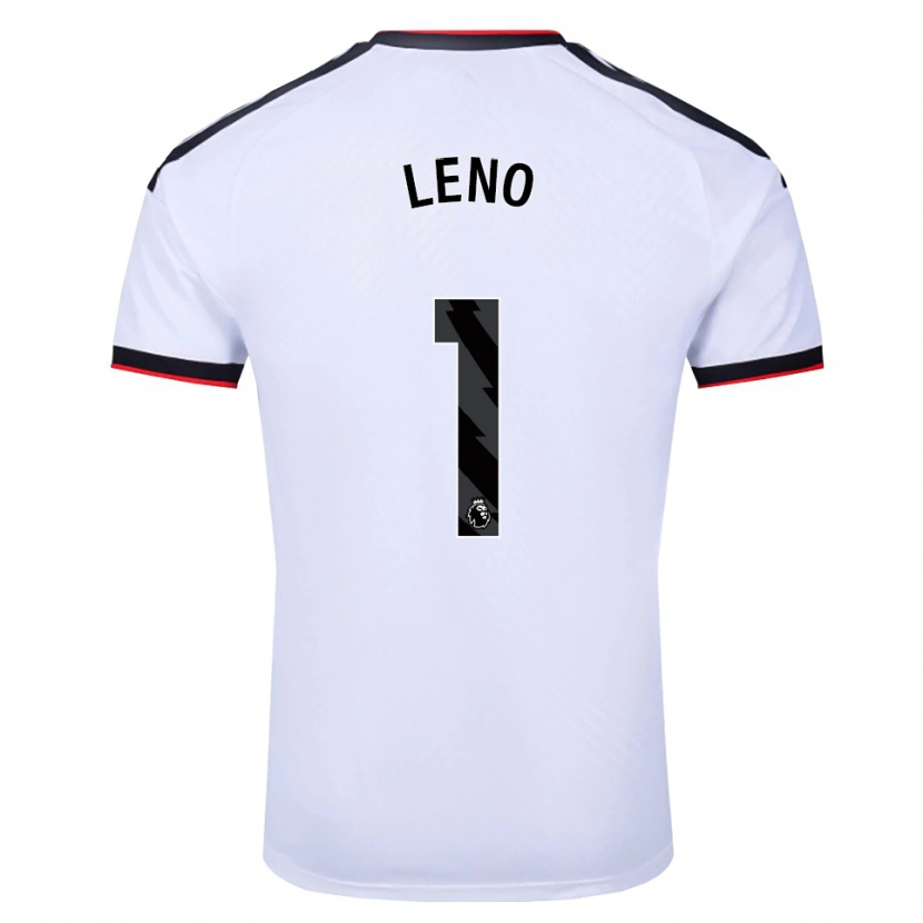 Danxen Men Bernd Leno #1 White Black Red Home Jersey 2026/27 T-Shirt