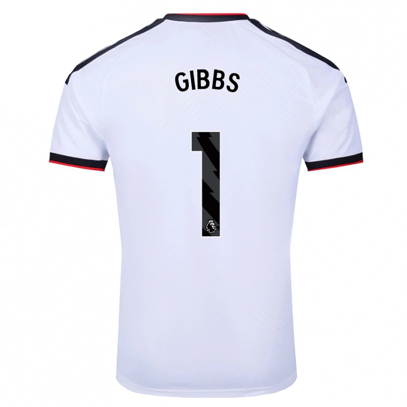 Danxen Men Frankie Gibbs #1 White Black Red Home Jersey 2026/27 T-Shirt