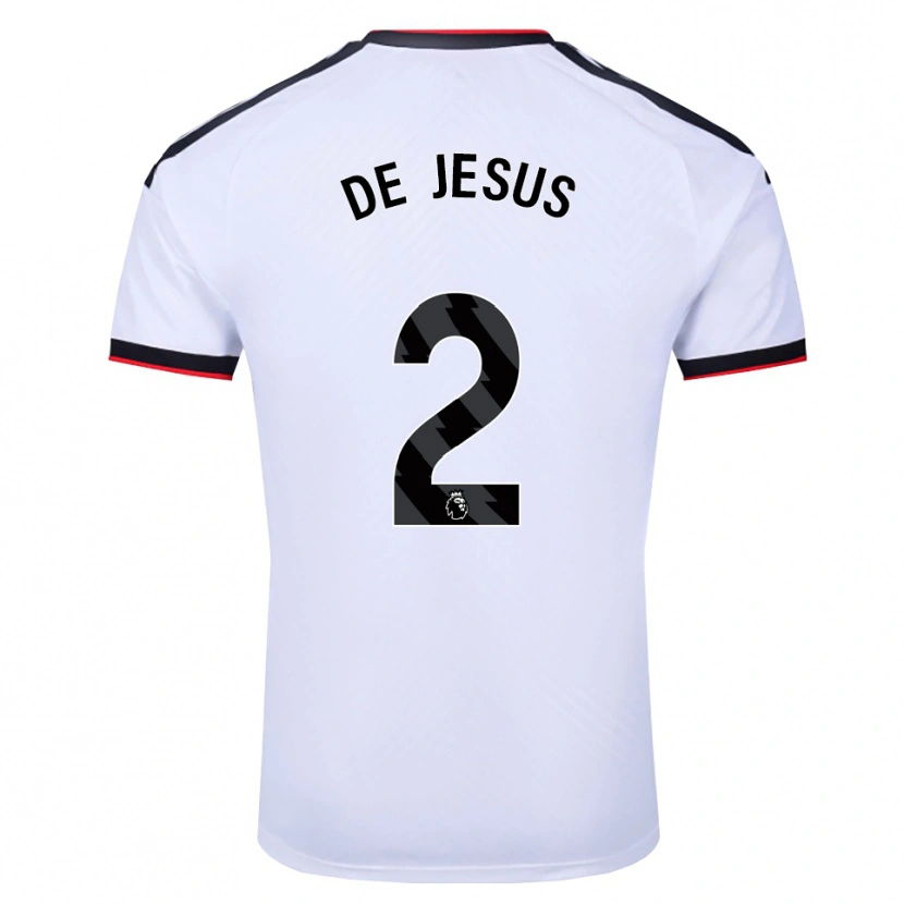 Danxen Men Brad De Jesus #2 White Black Red Home Jersey 2026/27 T-Shirt