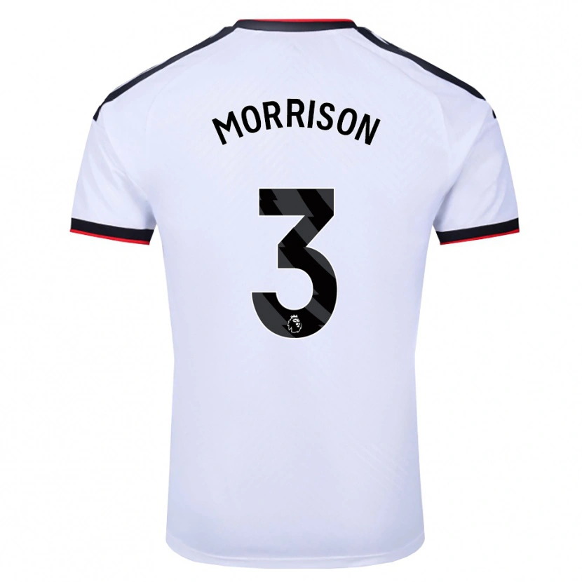 Danxen Men Kymarley Morrison #3 White Black Red Home Jersey 2026/27 T-Shirt