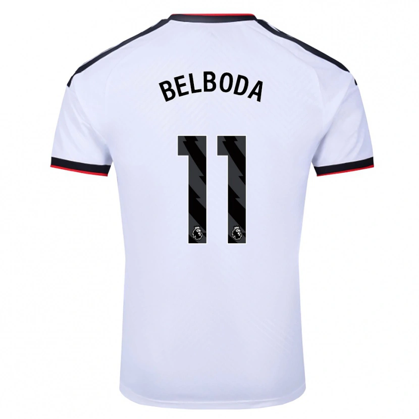 Danxen Men Malachai Belboda #11 White Black Red Home Jersey 2026/27 T-Shirt