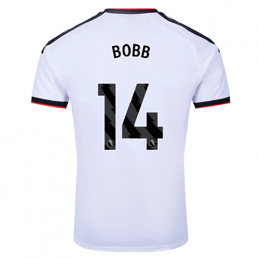 Danxen Men Oscar Bobb #14 White Black Red Home Jersey 2026/27 T-Shirt