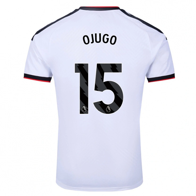 Danxen Men Tyrell Ojugo #15 White Black Red Home Jersey 2026/27 T-Shirt
