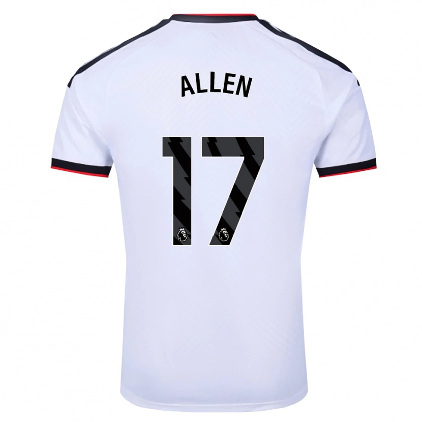 Danxen Men Isaiah Allen #17 White Black Red Home Jersey 2026/27 T-Shirt