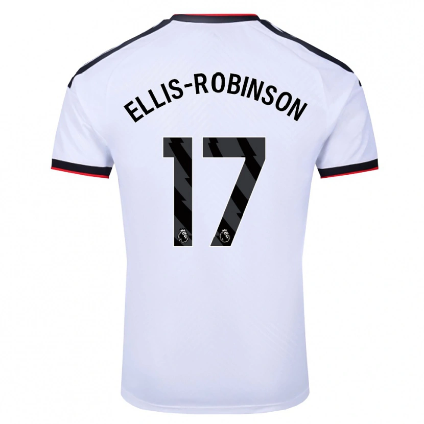Danxen Men Eddie Ellis-Robinson #17 White Black Red Home Jersey 2026/27 T-Shirt