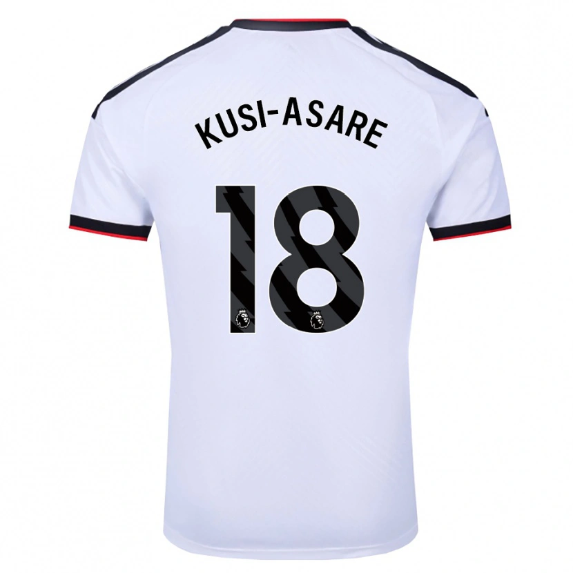 Danxen Men Jonah Kusi-Asare #18 White Black Red Home Jersey 2026/27 T-Shirt