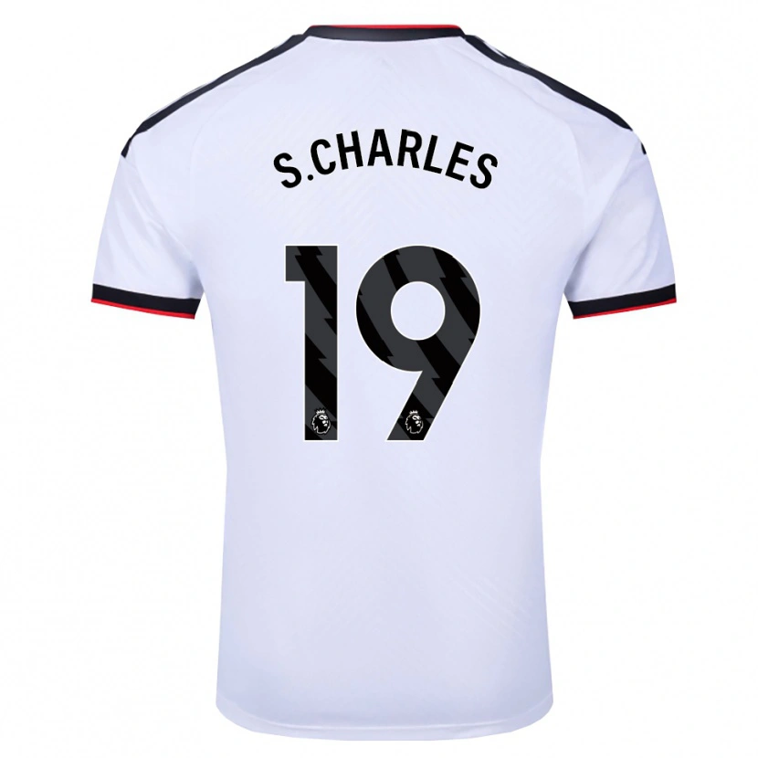 Danxen Men Shea Charles #19 White Black Red Home Jersey 2026/27 T-Shirt