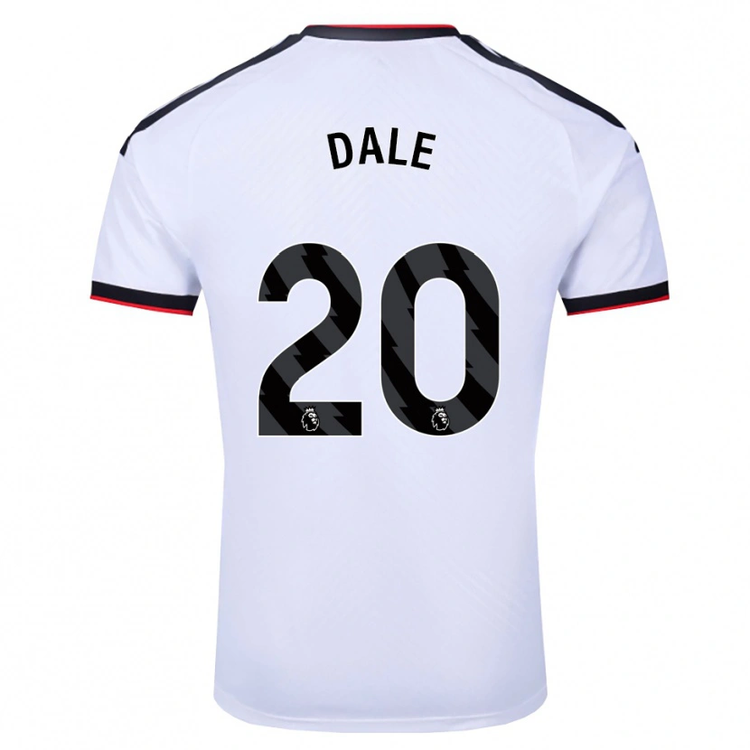 Danxen Men Olivia Dale #20 White Black Red Home Jersey 2026/27 T-Shirt
