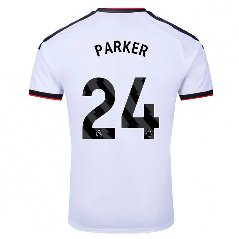 Danxen Men Beau Parker #24 White Black Red Home Jersey 2026/27 T-Shirt