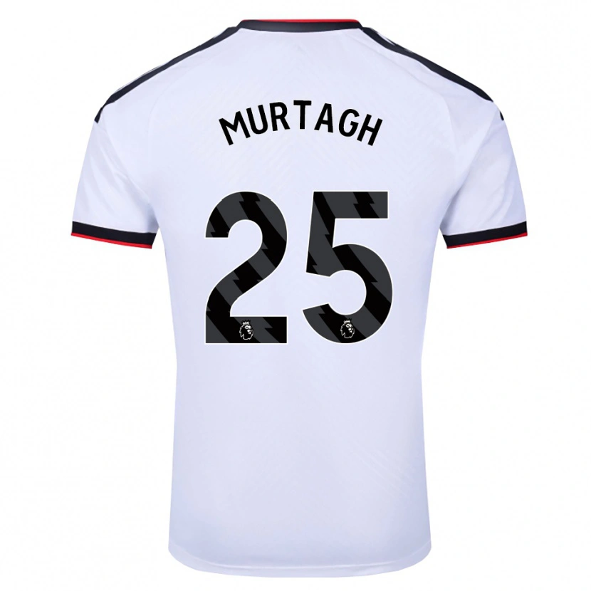 Danxen Men Ruby Murtagh #25 White Black Red Home Jersey 2026/27 T-Shirt