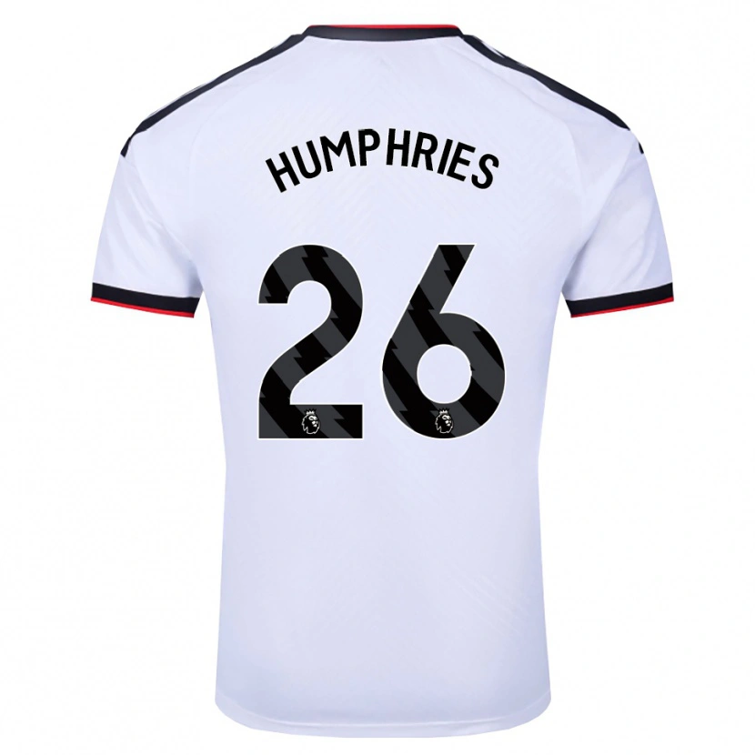 Danxen Men Marni Humphries #26 White Black Red Home Jersey 2026/27 T-Shirt