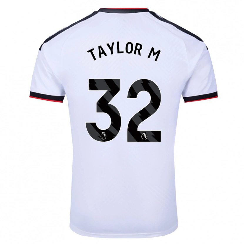 Danxen Men Belle Taylor-M #32 White Black Red Home Jersey 2026/27 T-Shirt