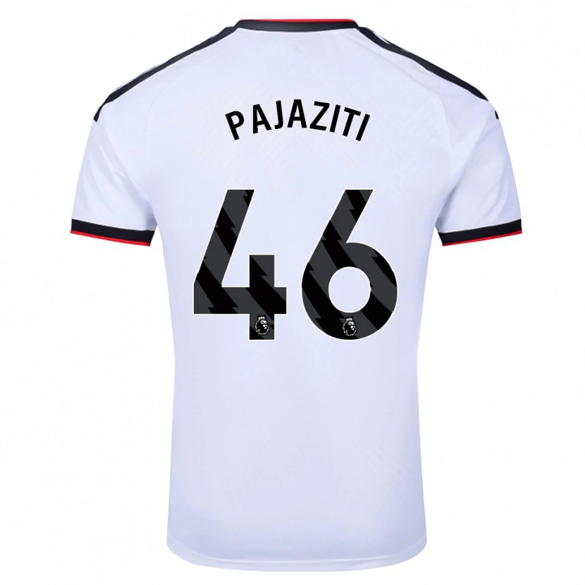 Danxen Men Adrion Pajaziti #46 White Black Red Home Jersey 2026/27 T-Shirt