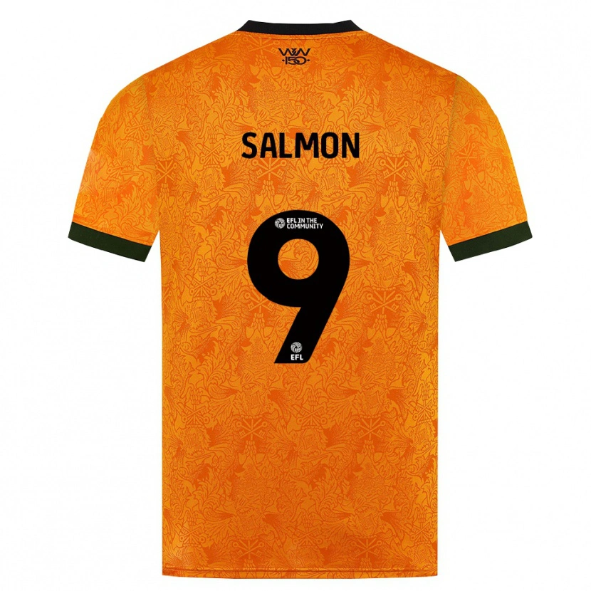 Danxen Men Fabian Salmon #9 Orange Black Home Jersey 2026/27 T-Shirt