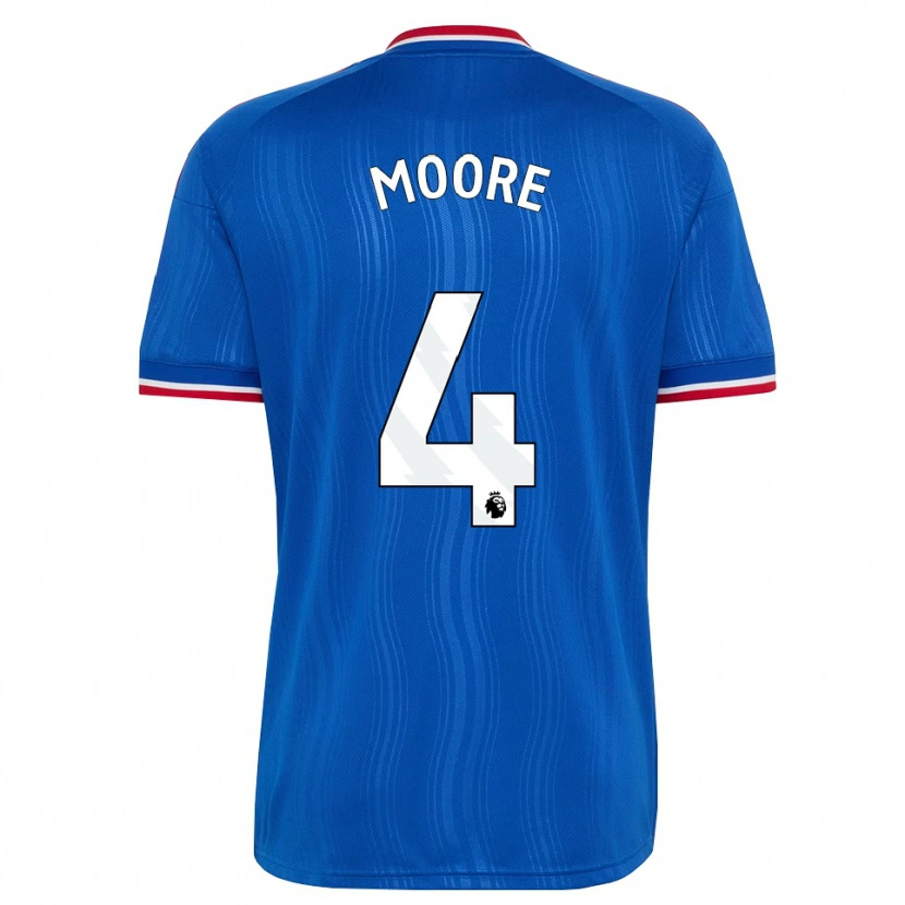 Danxen Men Jade Moore #4 Blue White Red Away Jersey 2026/27 T-Shirt