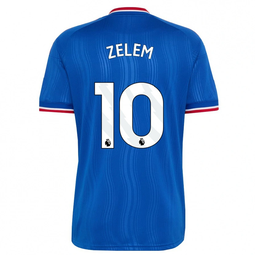 Danxen Men Katie Zelem #10 Blue White Red Away Jersey 2026/27 T-Shirt