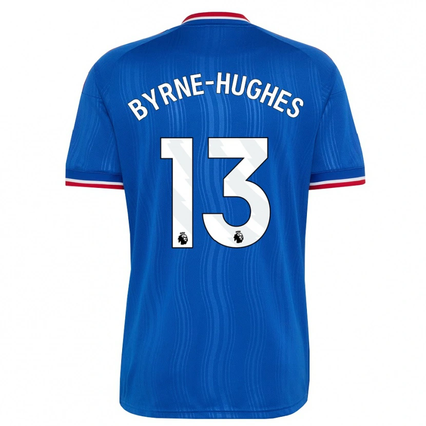 Danxen Men Cameron Byrne-Hughes #13 Blue White Red Away Jersey 2026/27 T-Shirt