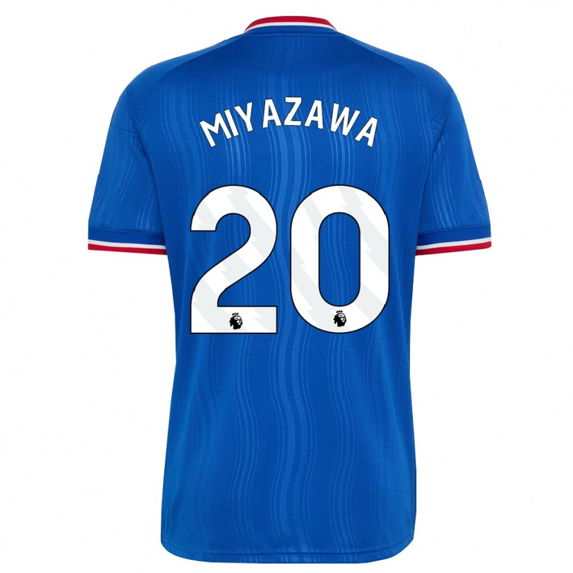 Danxen Men Hinata Miyazawa #20 Blue White Red Away Jersey 2026/27 T-Shirt
