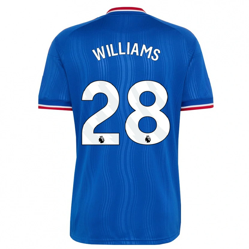 Danxen Men Rachel Williams #28 Blue White Red Away Jersey 2026/27 T-Shirt