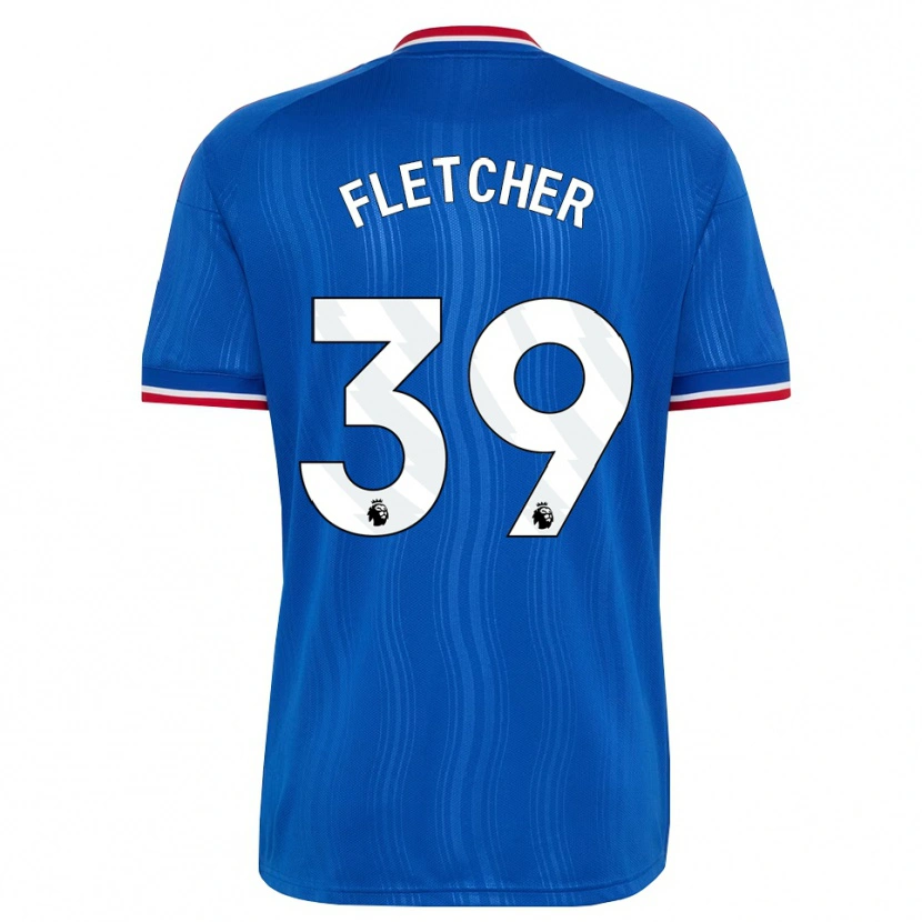 Danxen Men Tyler Fletcher #39 Blue White Red Away Jersey 2026/27 T-Shirt